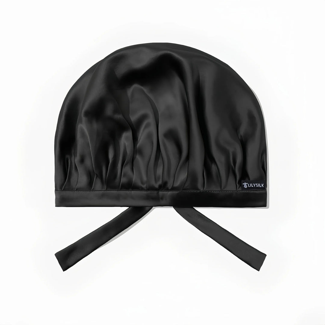 Real Silk Concise Style Night Bonnet