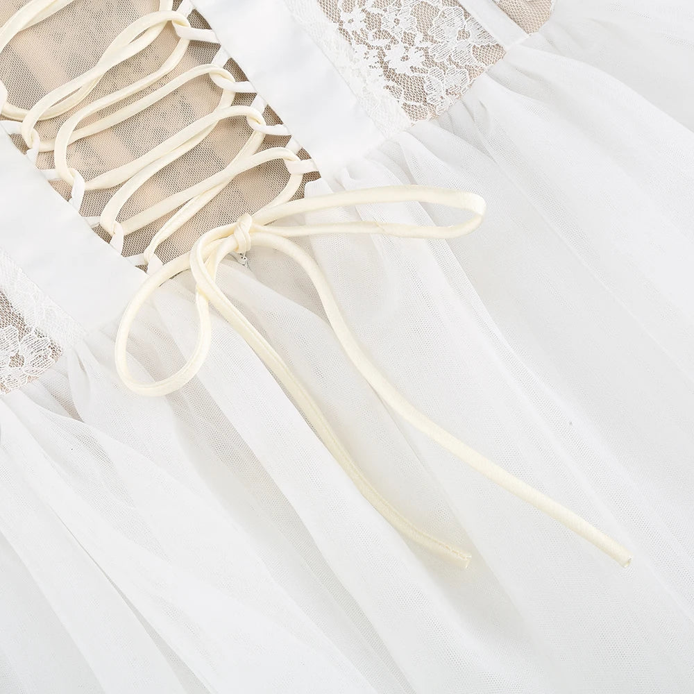 Stunning Ruffle Detail Mini Dress