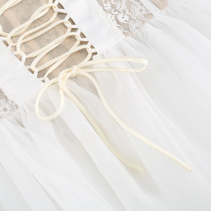 Stunning Ruffle Detail Mini Dress