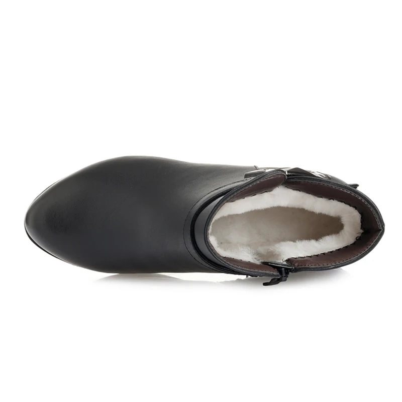 Cozy Wool Lined Non-slip Boots