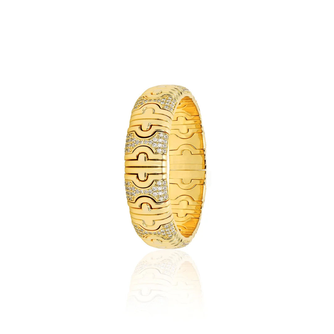 Trendy Synthetic Zircon Elastic Bracelet