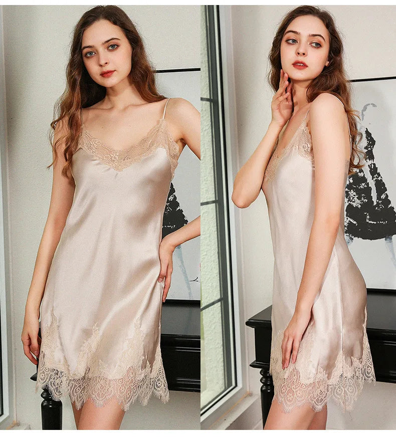 Sensuous Silk Night Dress
