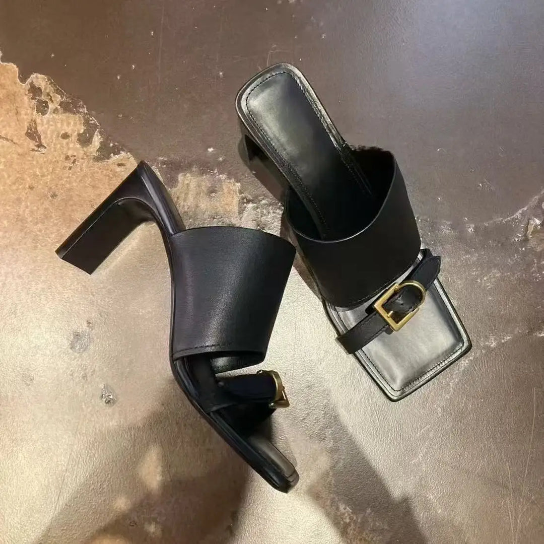 Fashionable Plank Shape High-heels