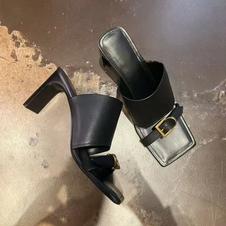 Fashionable Plank Shape High-heels