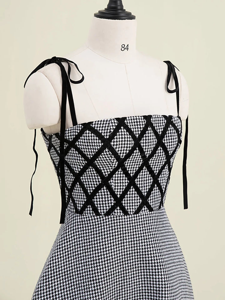 Strapless A-line Dress