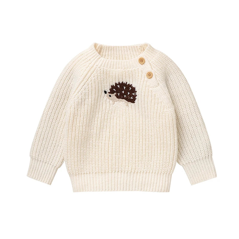 Adorable Knitted Kid's Pullover Sweaters
