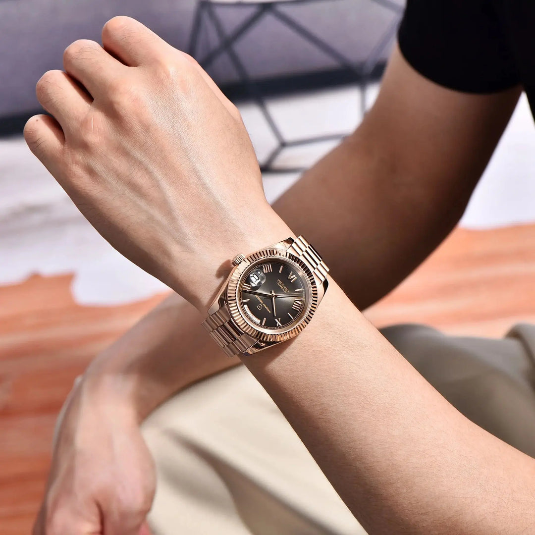 Luxury Automatic Sapphire Glass Watch