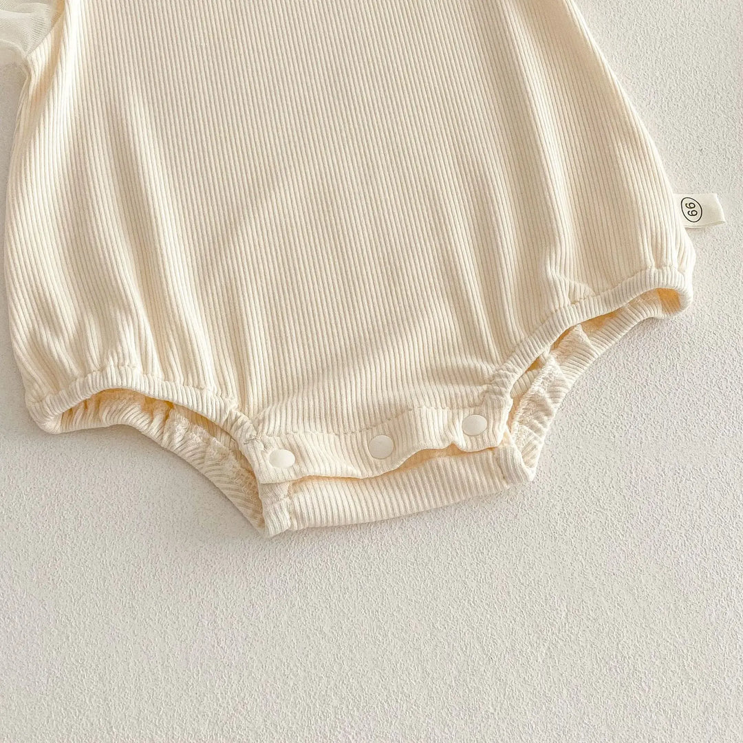 Cute Floral Baby Girl's Romper Dress