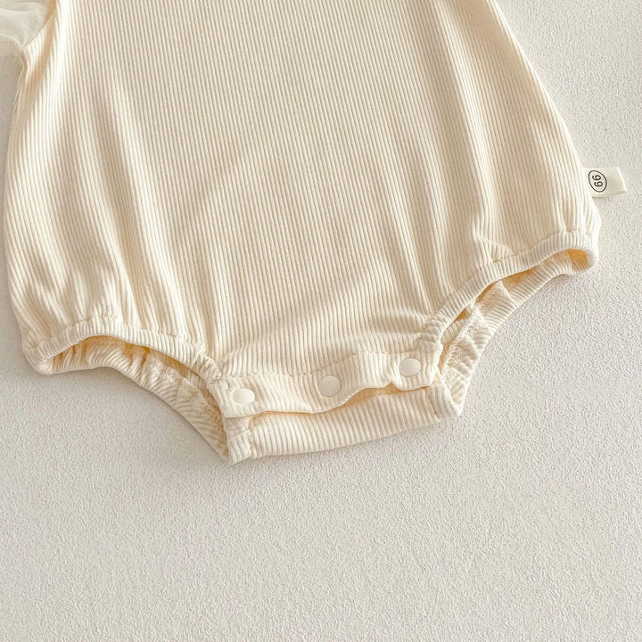 Cute Floral Baby Girl's Romper Dress