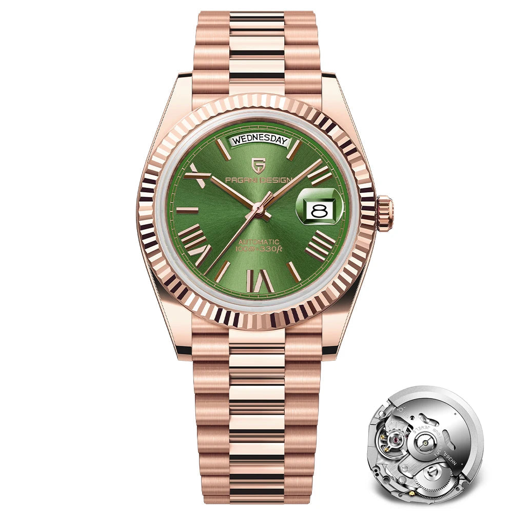 Luxury Automatic Sapphire Glass Watch