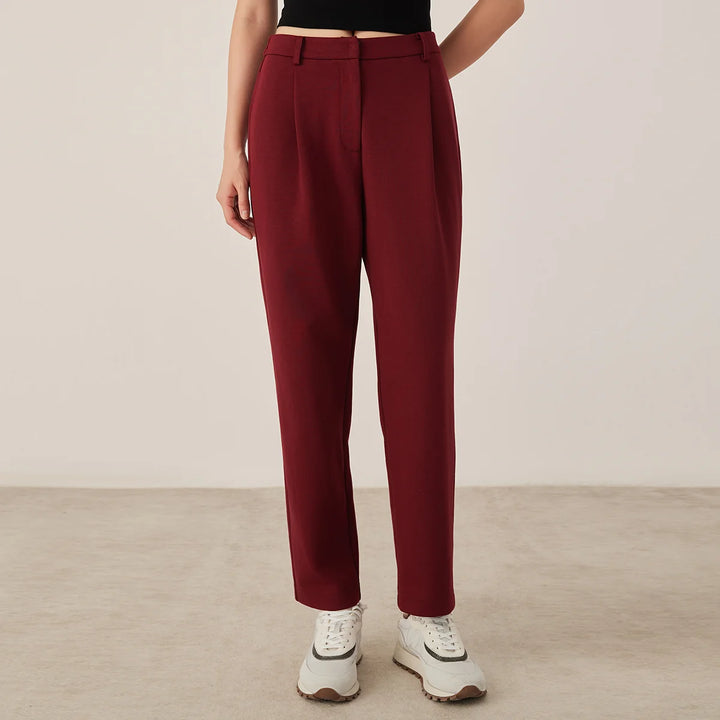 Smart Relaxed Straight Leg Pants