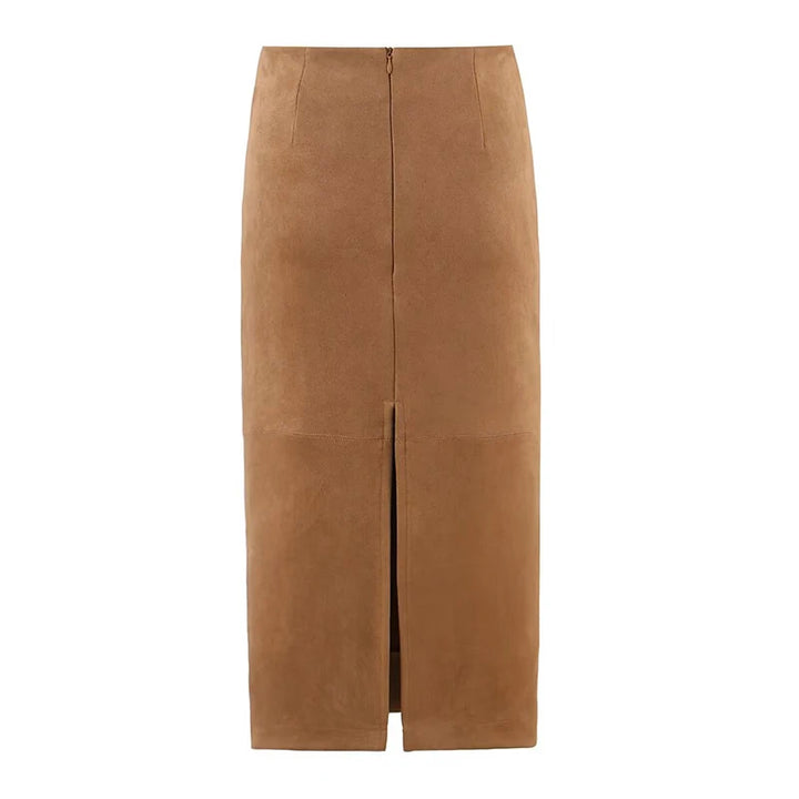Luxury Hem Slit Pencil Skirt
