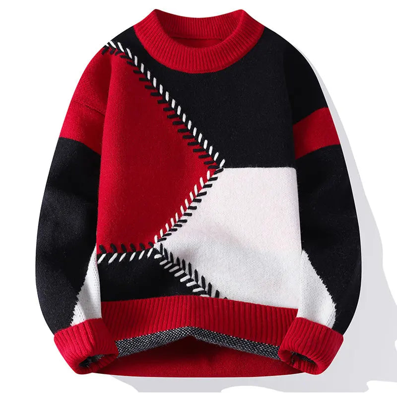 Handsome Thick Wool Student Youth Sweater