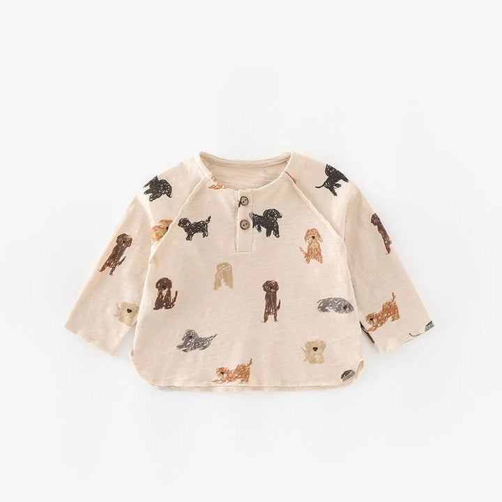 Sweet Toddler Girls Bottoming Shirt