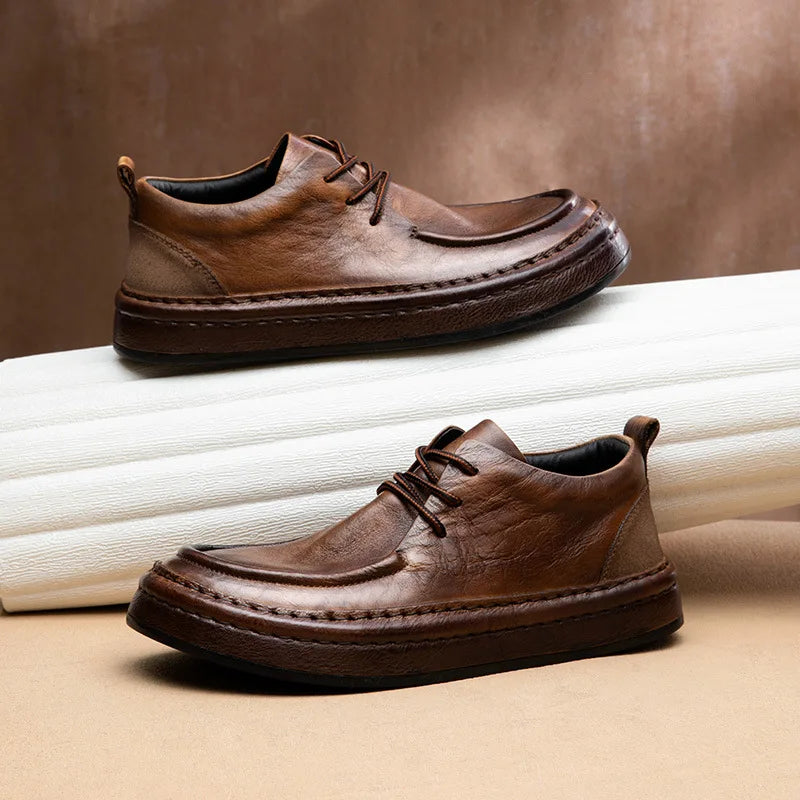 Everyday Soft Cow Leather Social Shoes
