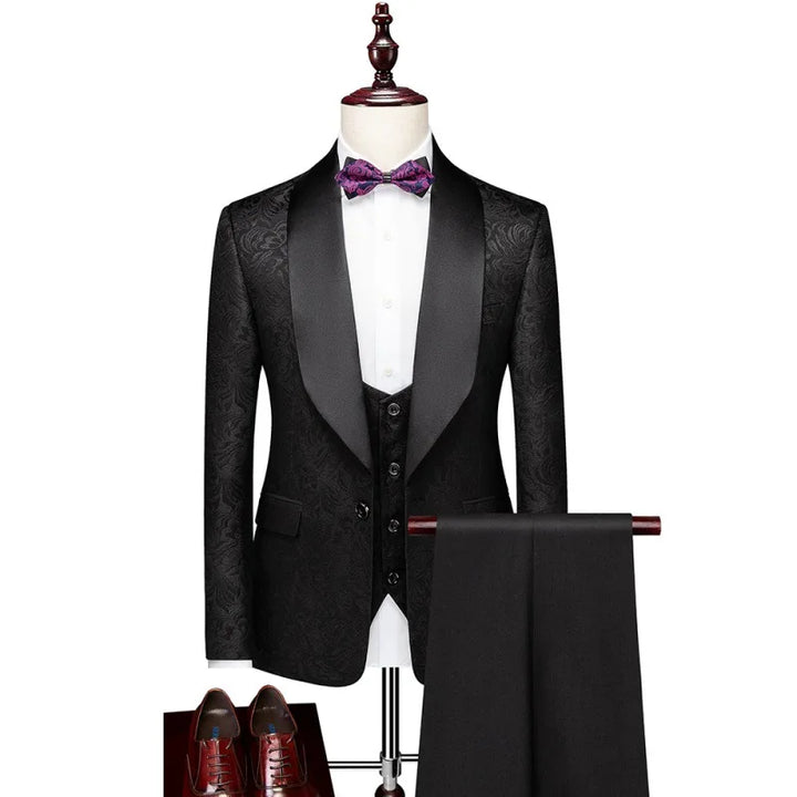Modish Men's Three-Piece Formal Suit