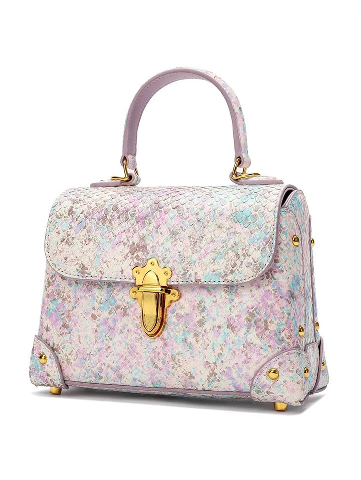 Luxury Floral Design Women's Handbag