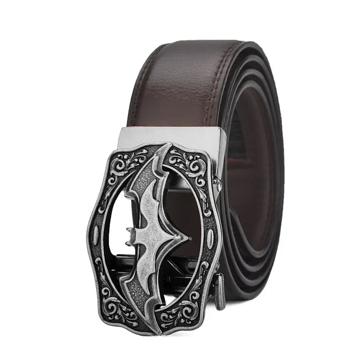 Genuine Leather Automatic Buckle Belt