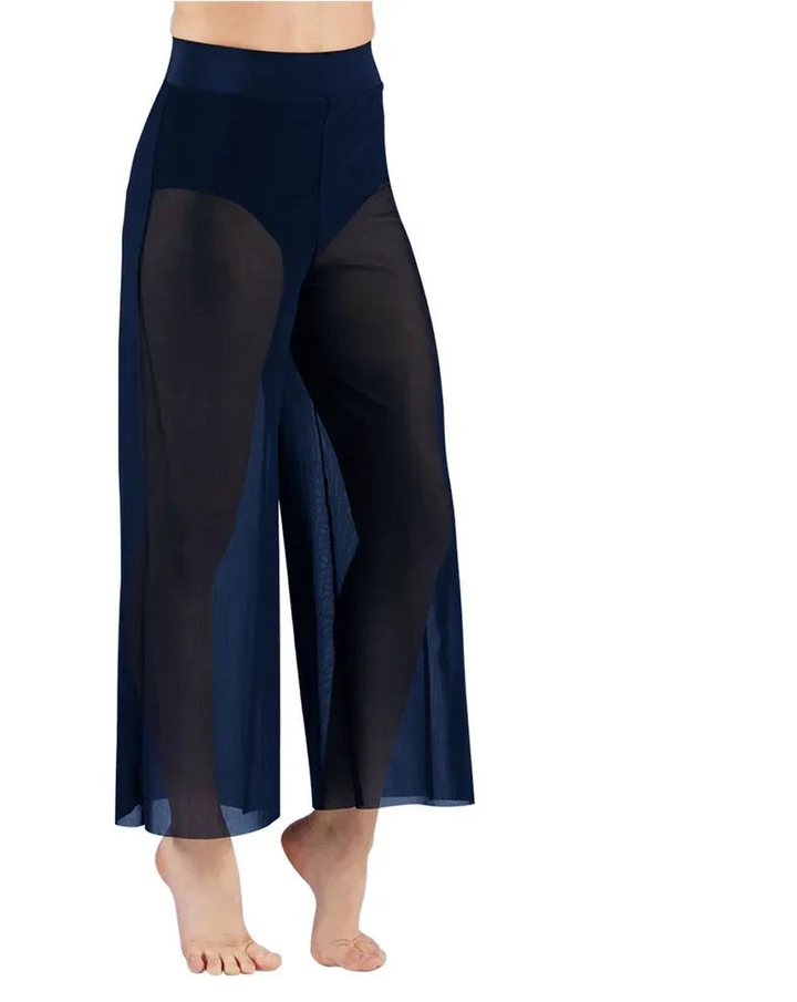 Modern Lyrical Mesh Wide Leg Pants