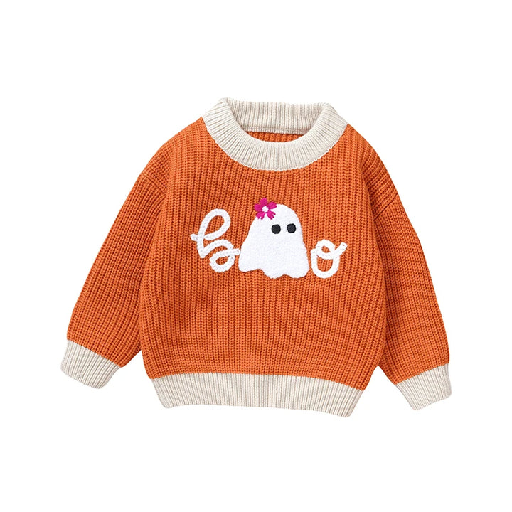 O Neck Warm Knitwear Kids Sweater