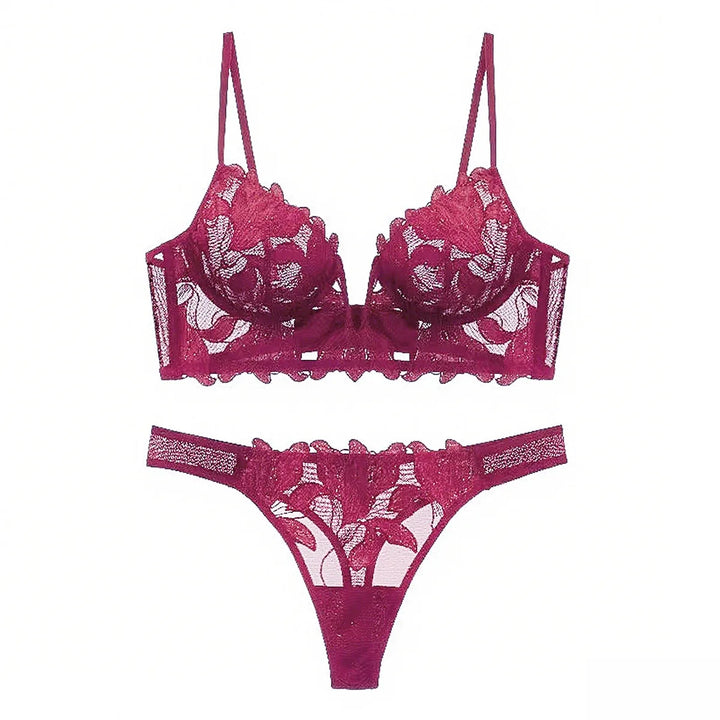 Classic Embroidered Ultra-Thin Lingerie