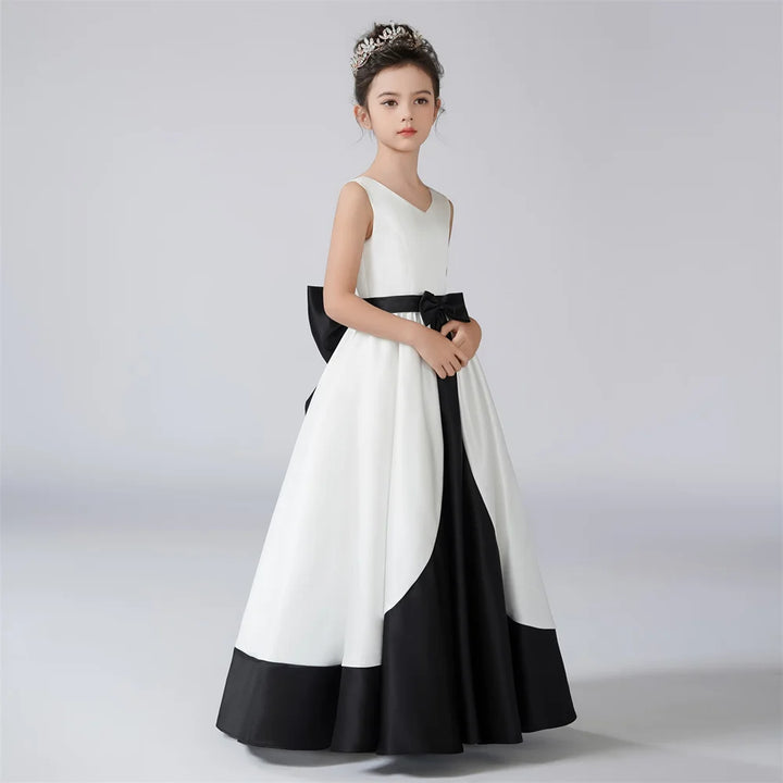 Detachable Bow Formal Princess Gown