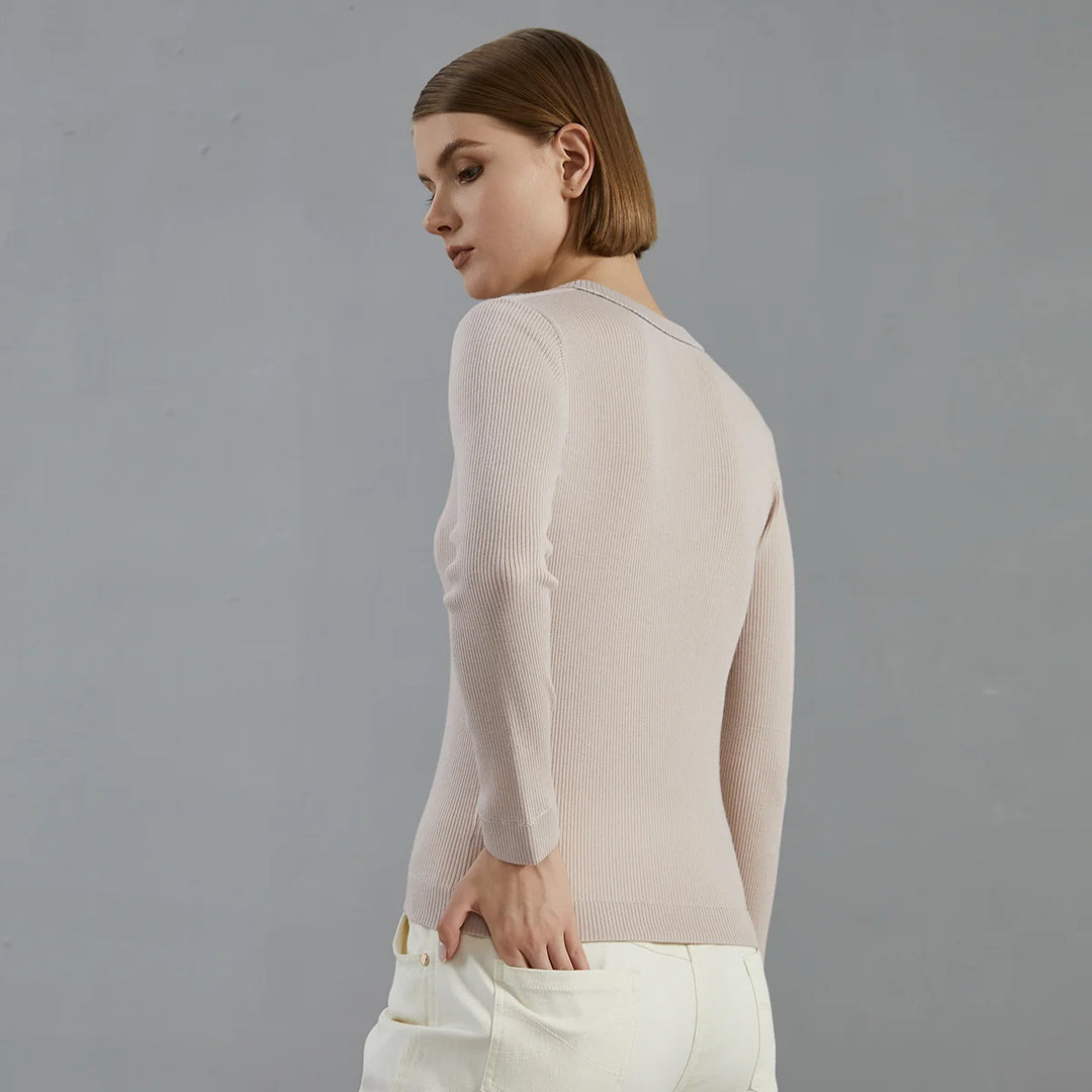 Refined Wool Knitted Jumper