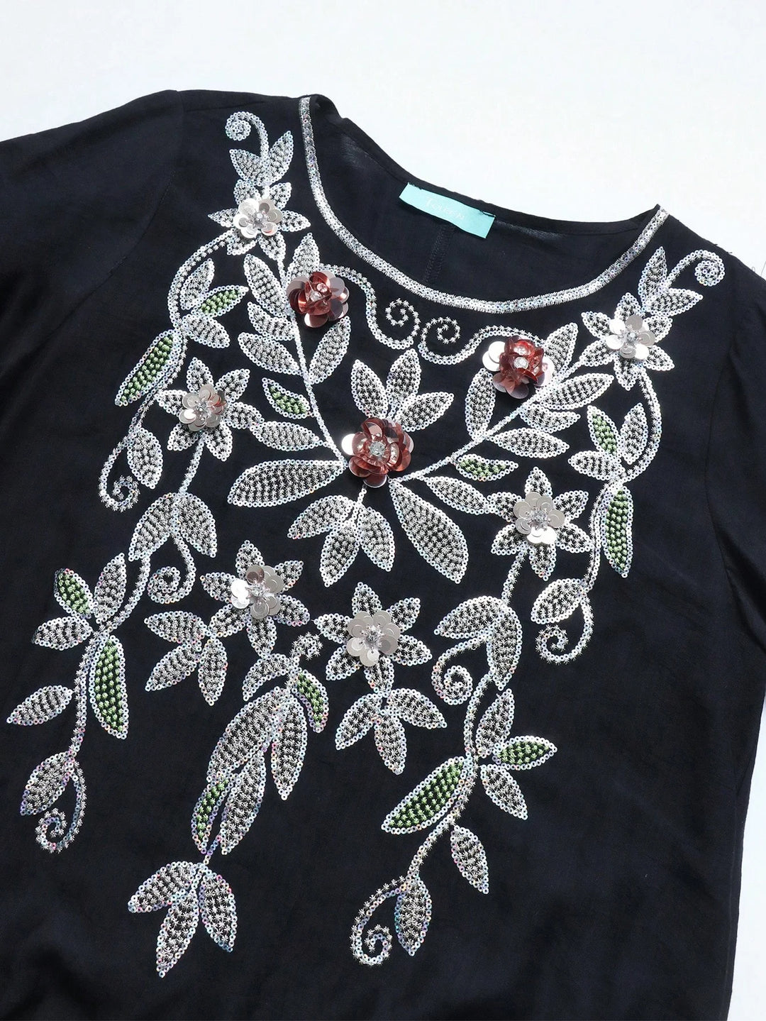 Stunning Beaded Embroidered Abaya Dress
