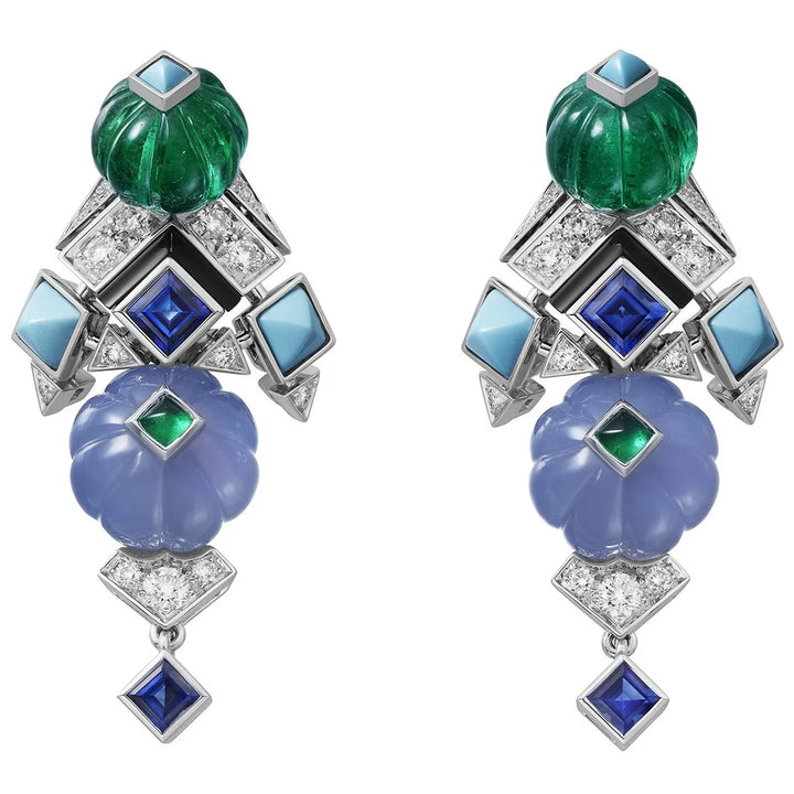 Fine Sterling Silver Drop Earrings