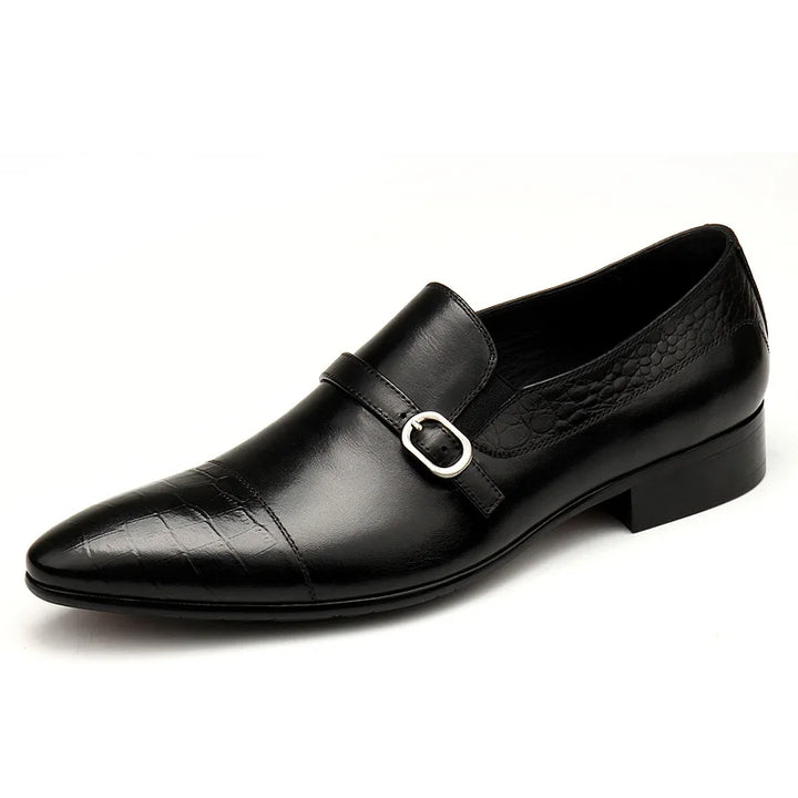 Smart Slip-On Oxford Leather Shoes