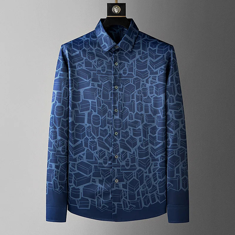 Luxury Non-Ironing Silk Shirt