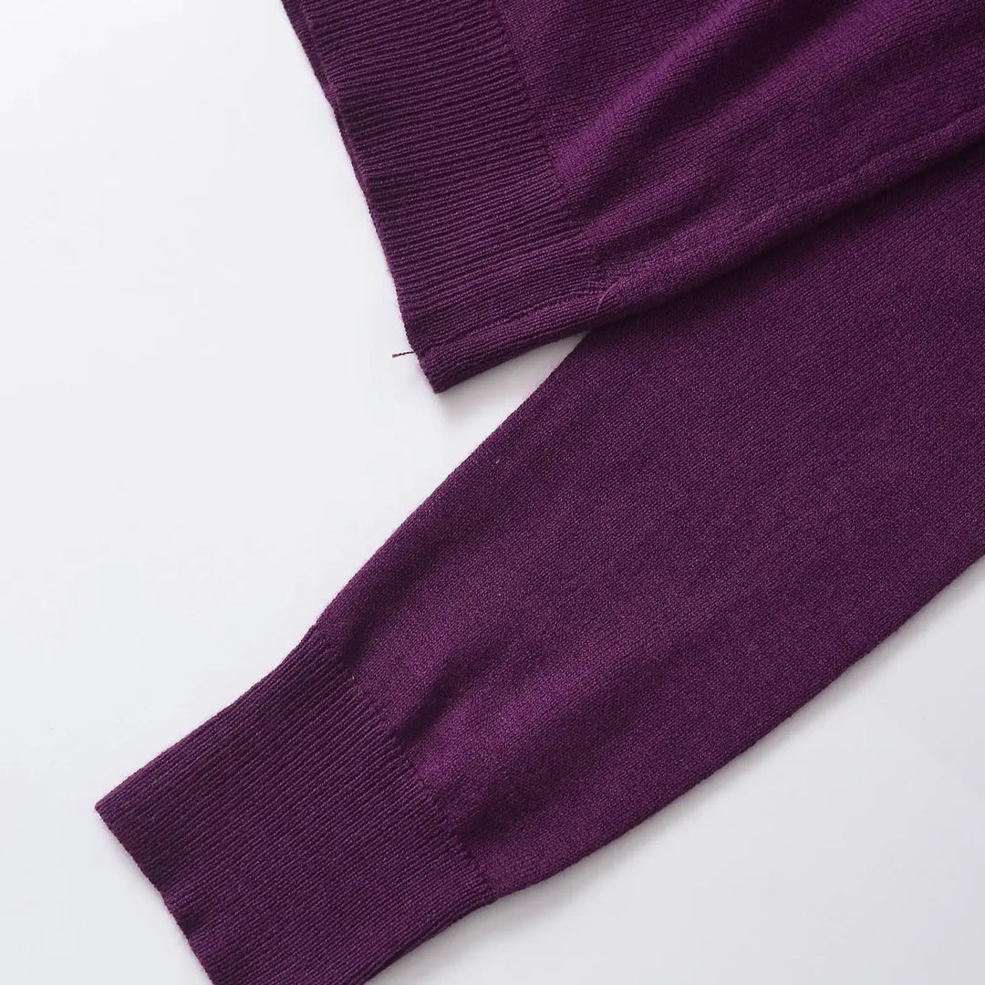 Fancy Lace-Up Casual Sweater