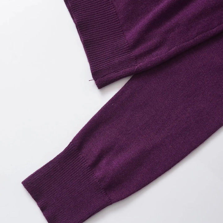 Fancy Lace-Up Casual Sweater