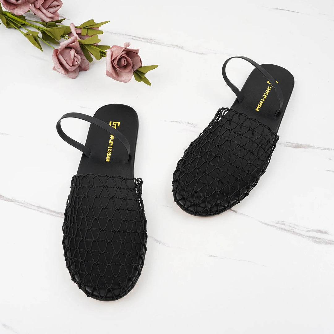 Mesh Fashion Roman Sandals