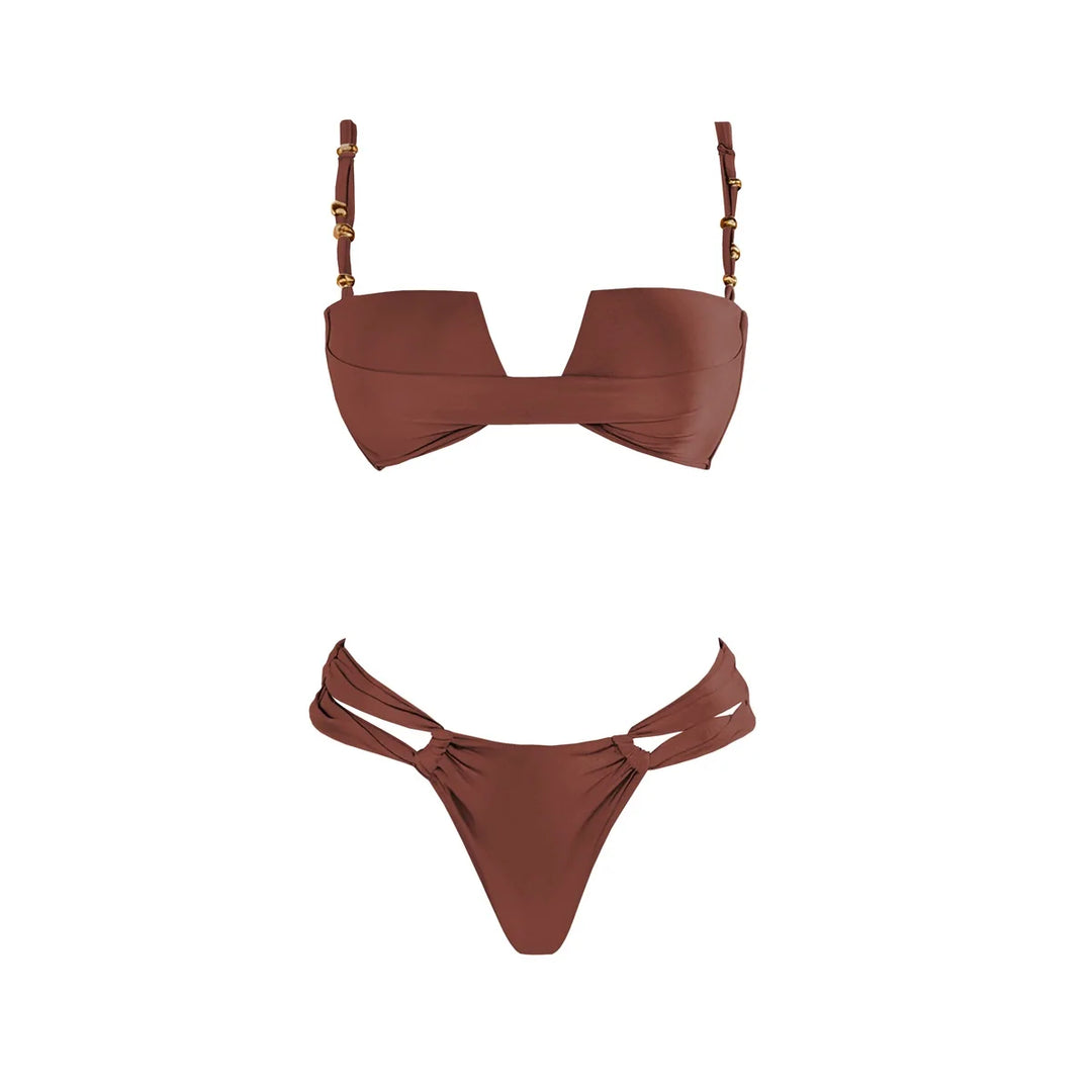 Elegant 3-Piece Cover-Up Bikini