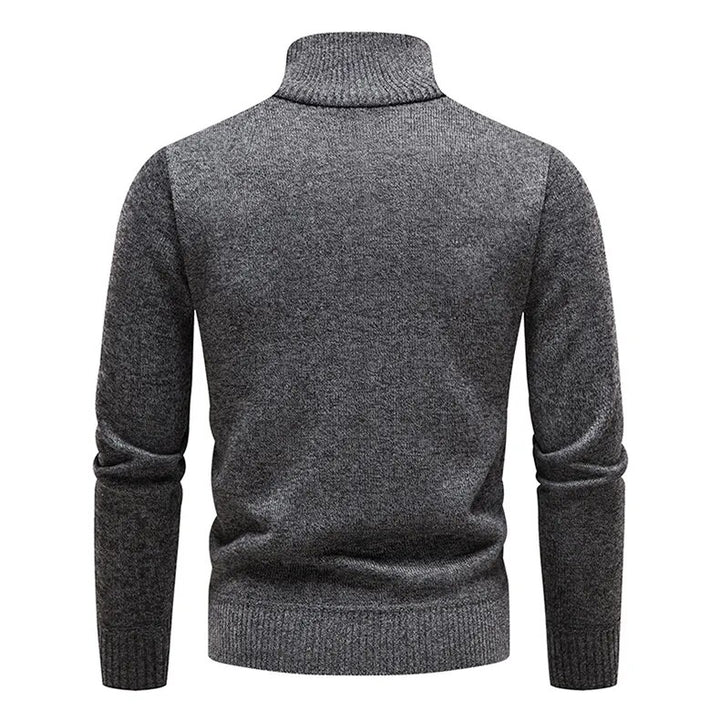 Turtleneck Men's Pullover Sweater