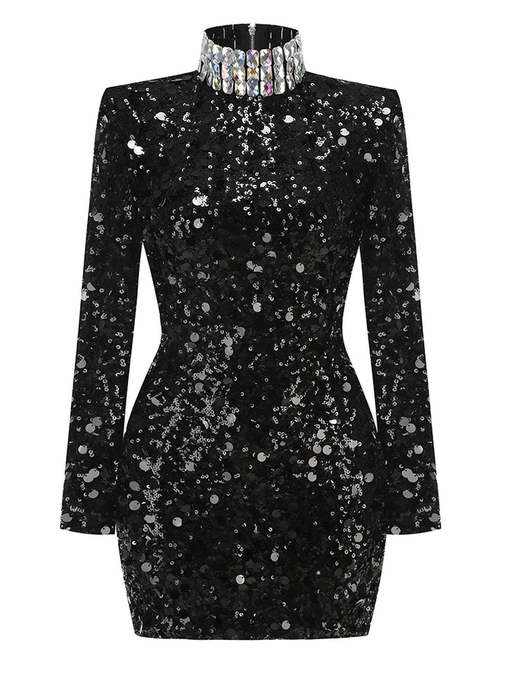 Glamorous Turtleneck Mini Dress