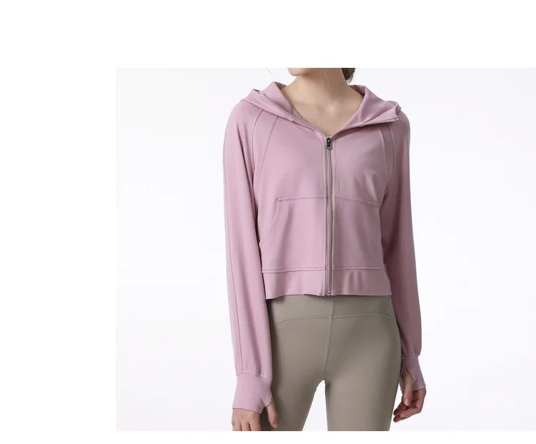 Thick Cotton Warm Yoga Jacket