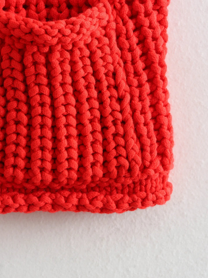 Luxury Loose Crop Sweater