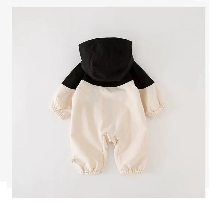 Stylish Hooded Toddler Jumpsuit