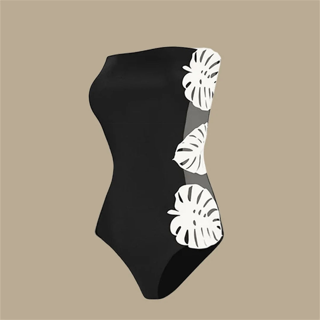 Stylish Hollow Laser Cut Bikini Set