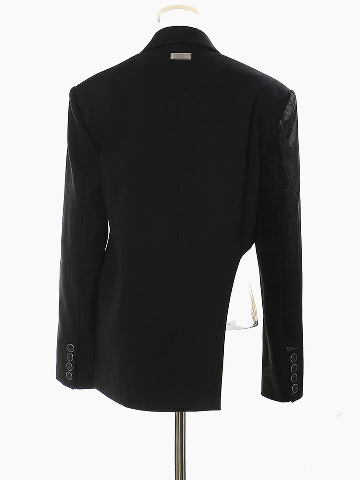 Refined faux leather women&
