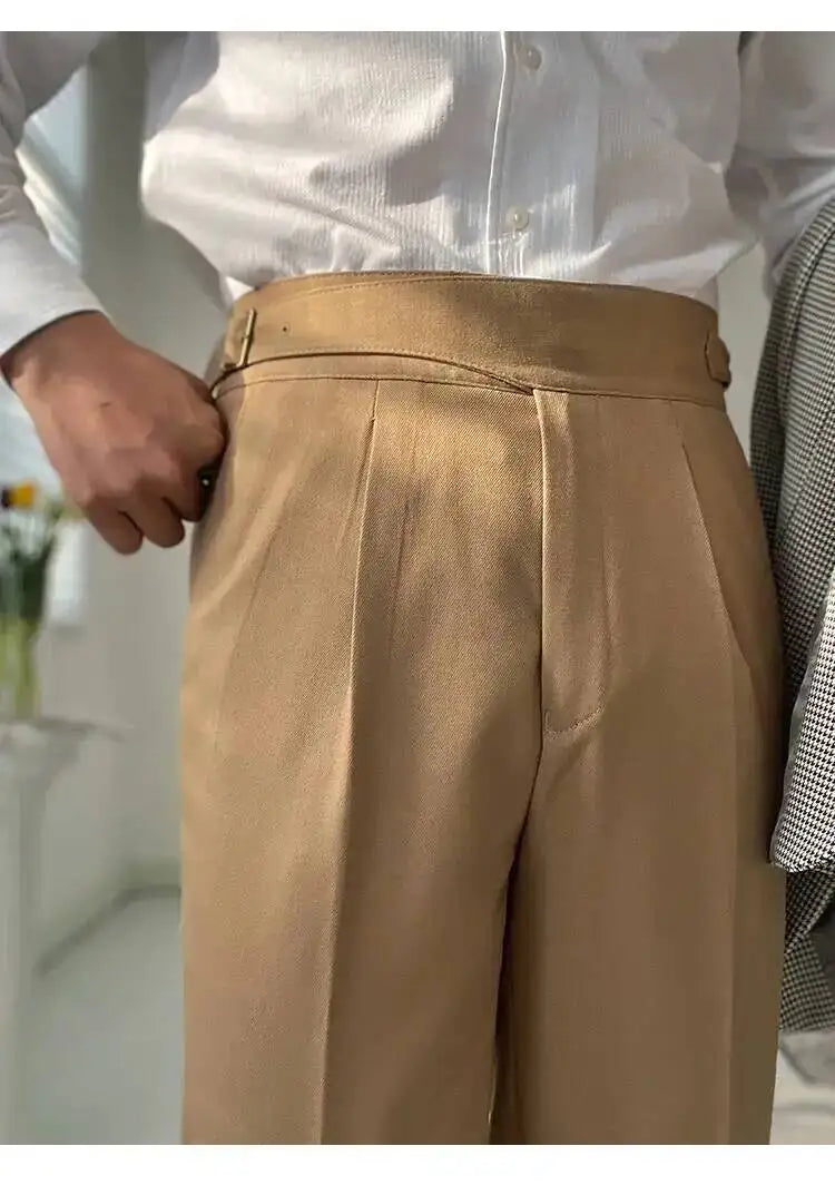 Khaki beige men&