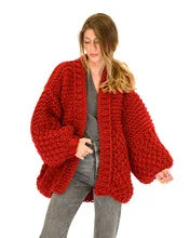 Warm Thick Wool Women's Cardigan