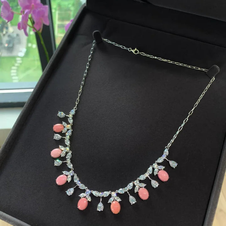 Luxury Natural Queen Conch Necklace