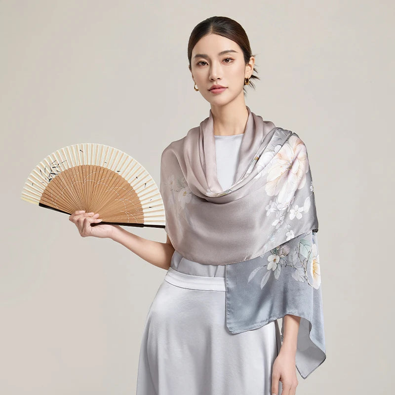 Premium Real Silk Neck-scarf
