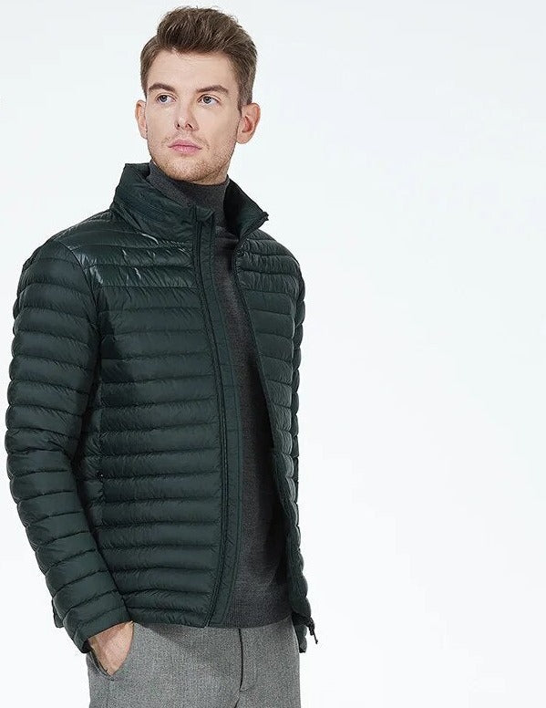 Quilted Puffer Men’s Parkas Coat