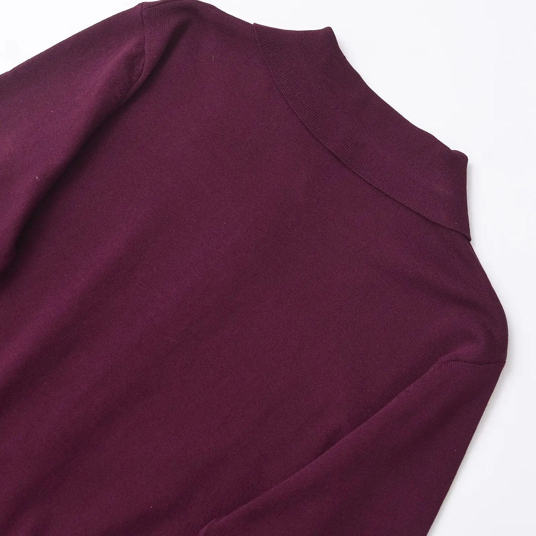 Elegant Wool Blend Pullover Sweater