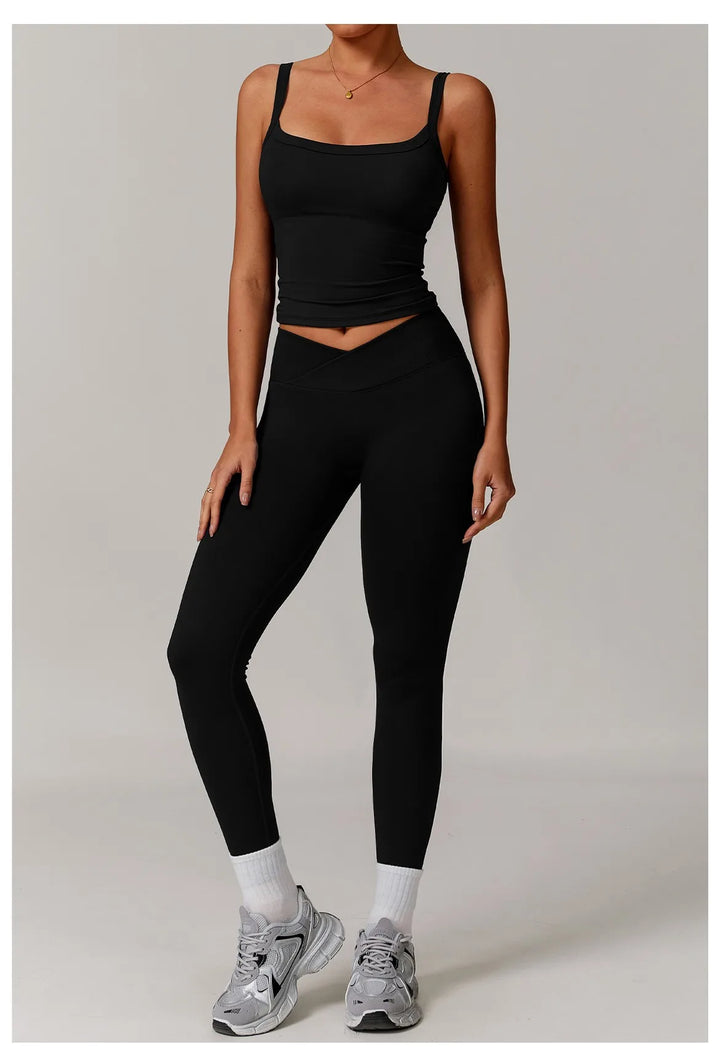 High Waist Fitness Sportswear Set