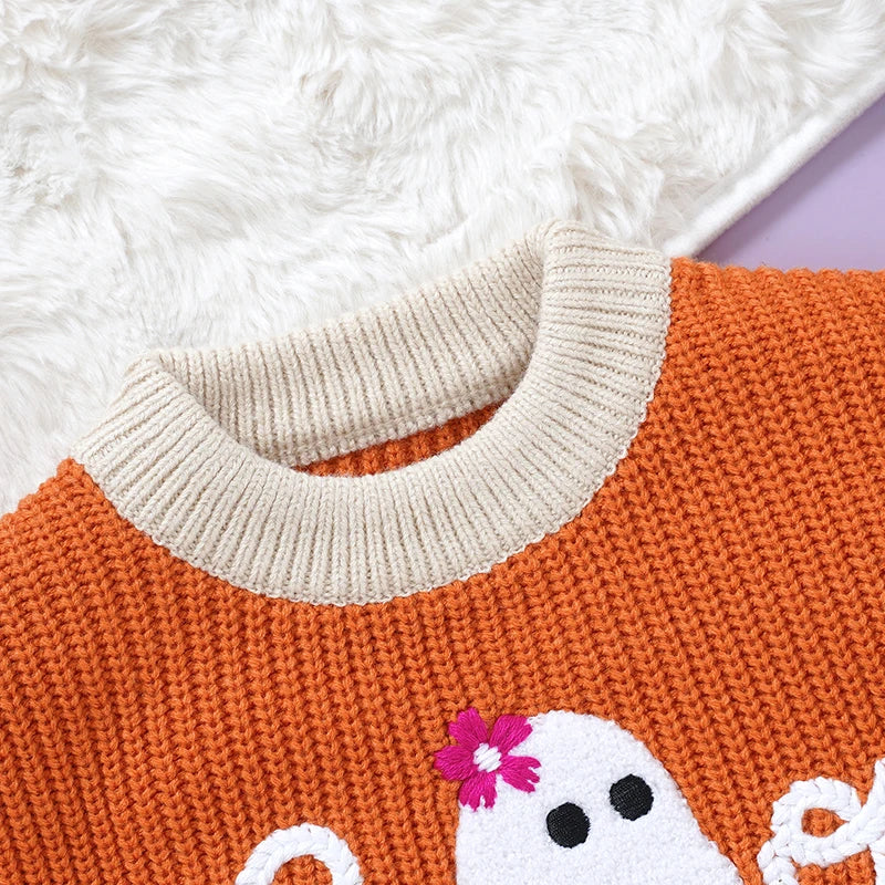 O Neck Warm Knitwear Kids Sweater